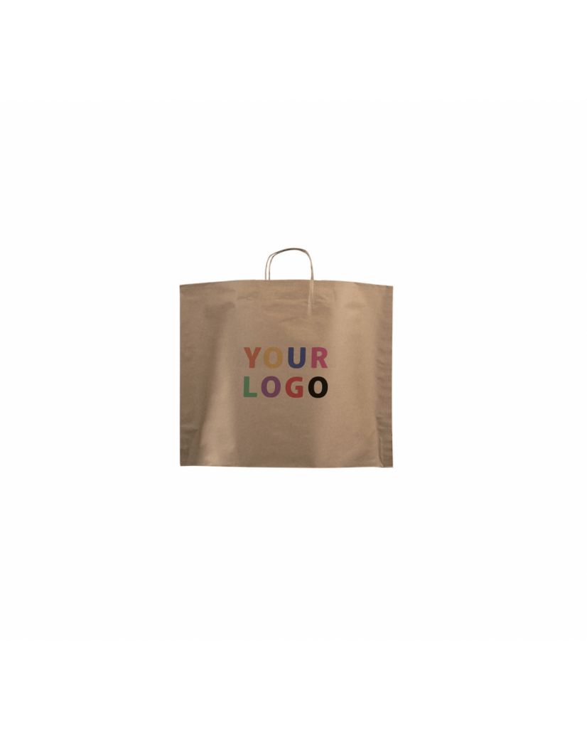 BOOT PAPIEREN TAS - KRAFT S (33X10X24CM)
