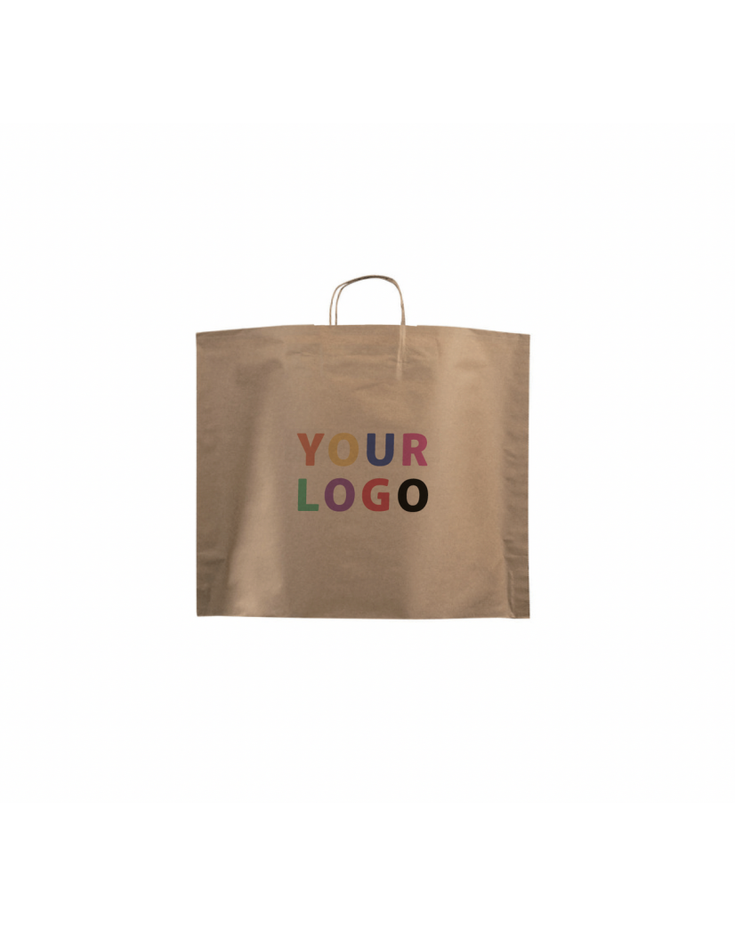 Boat paper bags - Kraft M