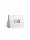 Bolsos de asas retorcidas - Blanco M HORIZONTAL