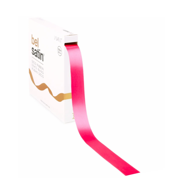 Cinta 11 – Rosa satinado 25 mm