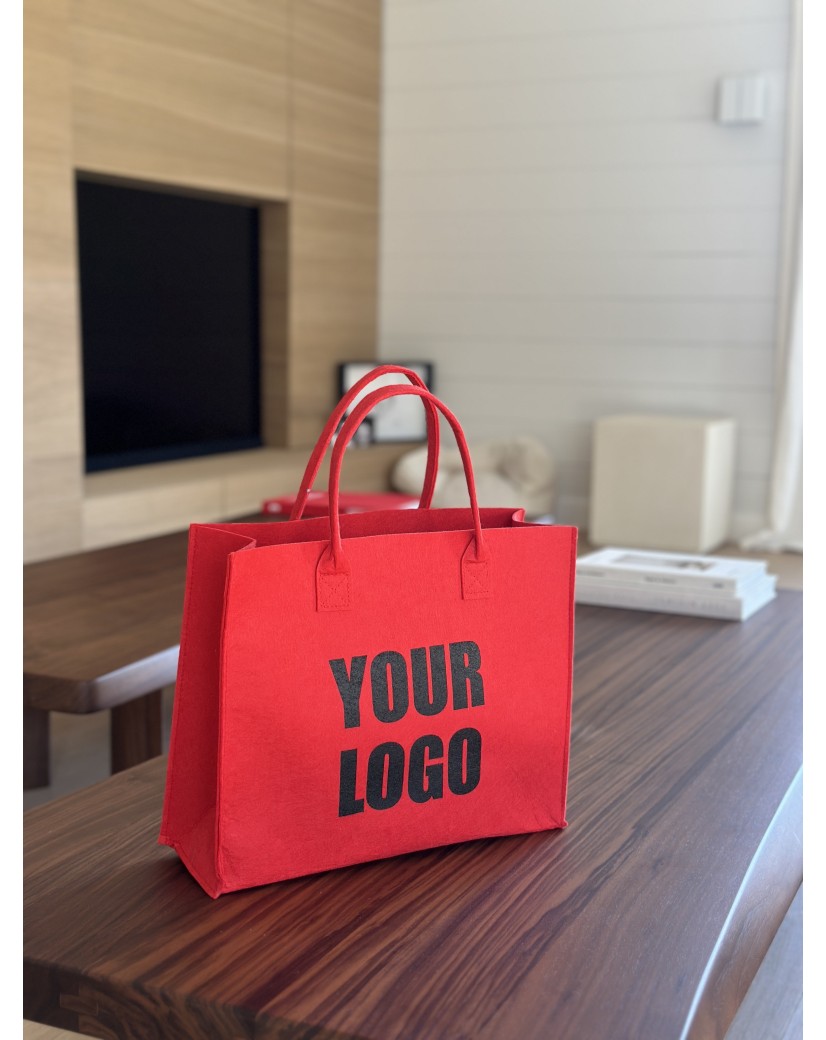 GRENOBLE BAG - RED - M (35,5x11x28,5cm)