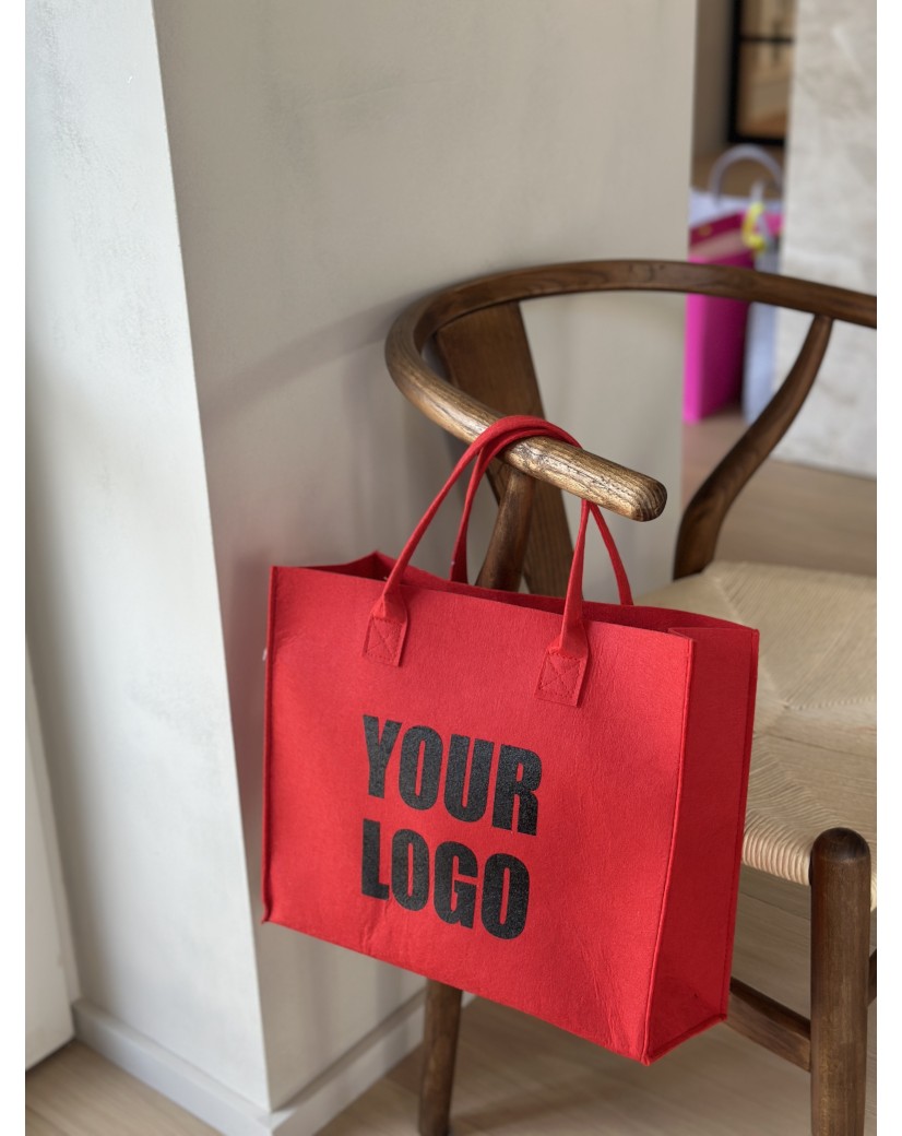 GRENOBLE BAG - RED - M (35,5x11x28,5cm)