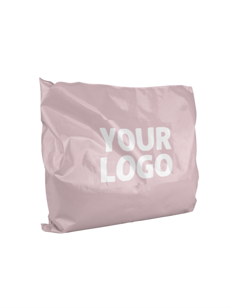 Sobre grande de plástico rosa personalizado - Diseño París