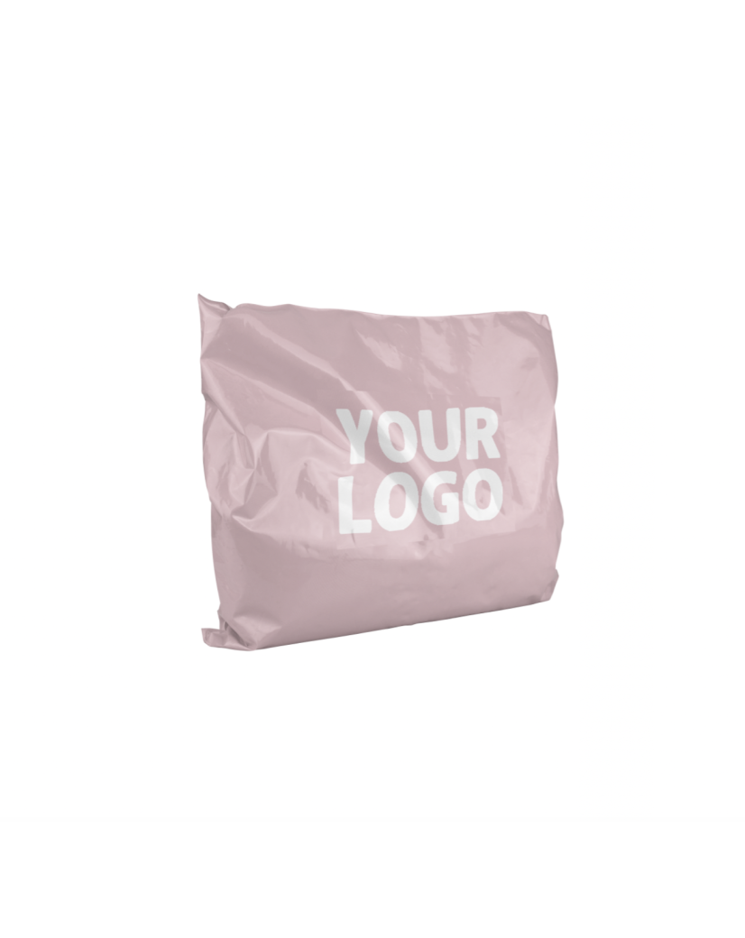 Sobre grande de plástico rosa personalizado - Diseño París