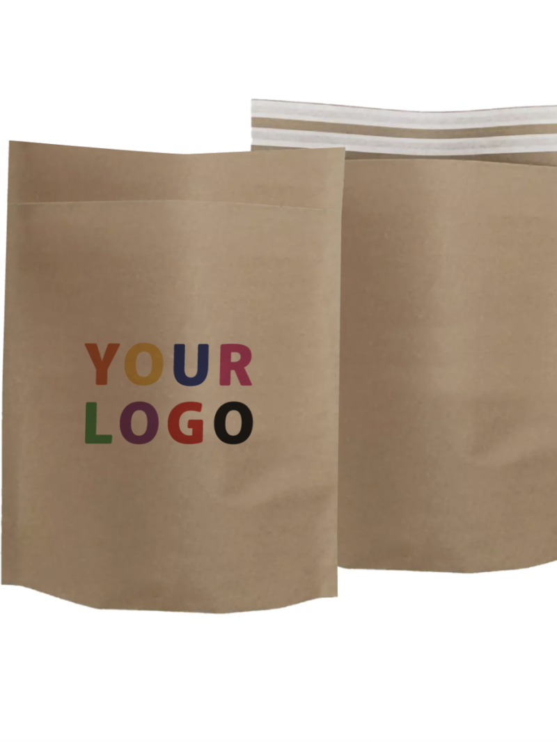 Personalisierte umweltfreundliche Umschläge aus recyceltem Kraftpapier - Jetzt bestellen