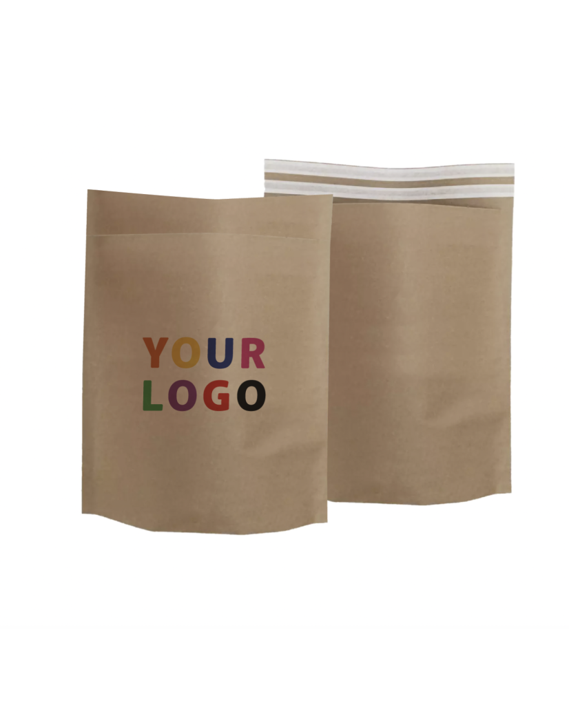 Personalisierte umweltfreundliche Umschläge aus recyceltem Kraftpapier - Jetzt bestellen