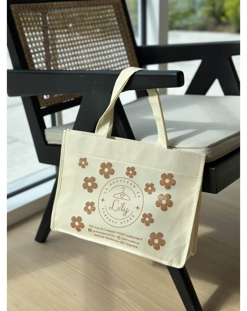BOLSO LYON BEIGE - M (35x12x28cm)