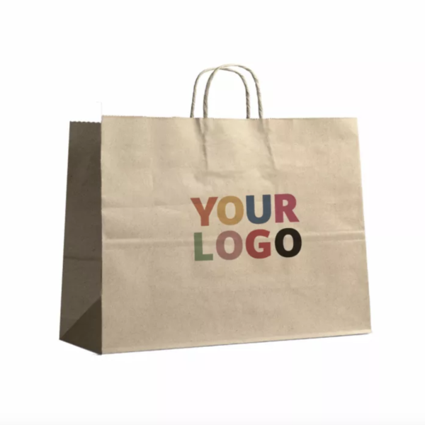 Bolsa Kraft XL – Gran Formato Y Visibilidad Para Tu Marca