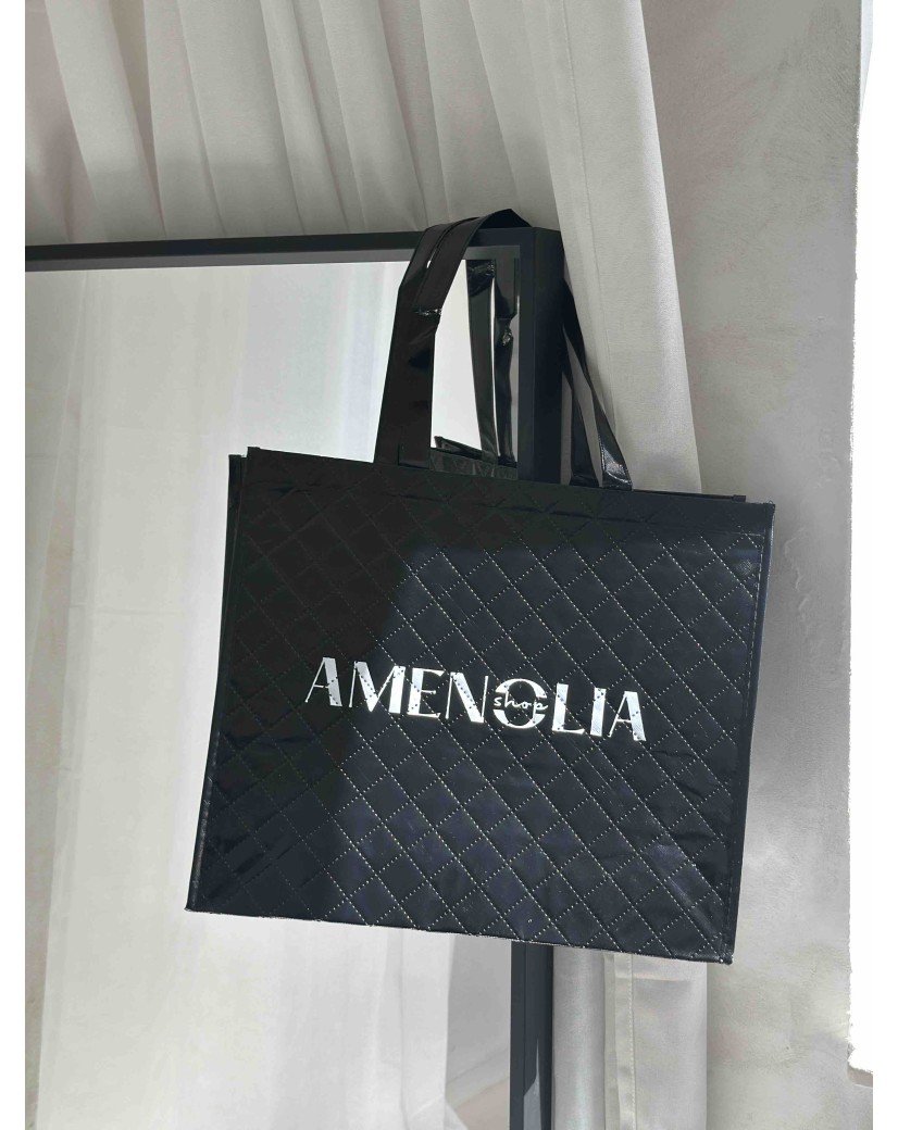 DRAAGTAS OSLO - ZWART - (41x12x35 cm)
