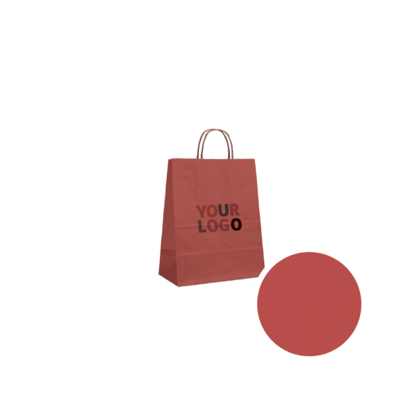 Paper Bags – Red S (18x8x22cm)