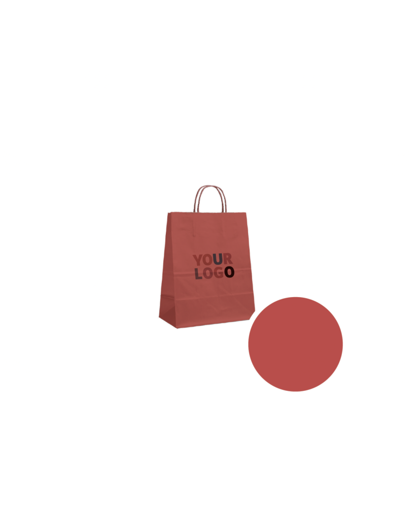 Paper Bags – Red S (18x8x22cm)