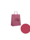 Bolsas de papel – Rojo aterciopelado S (18x8x22cm)