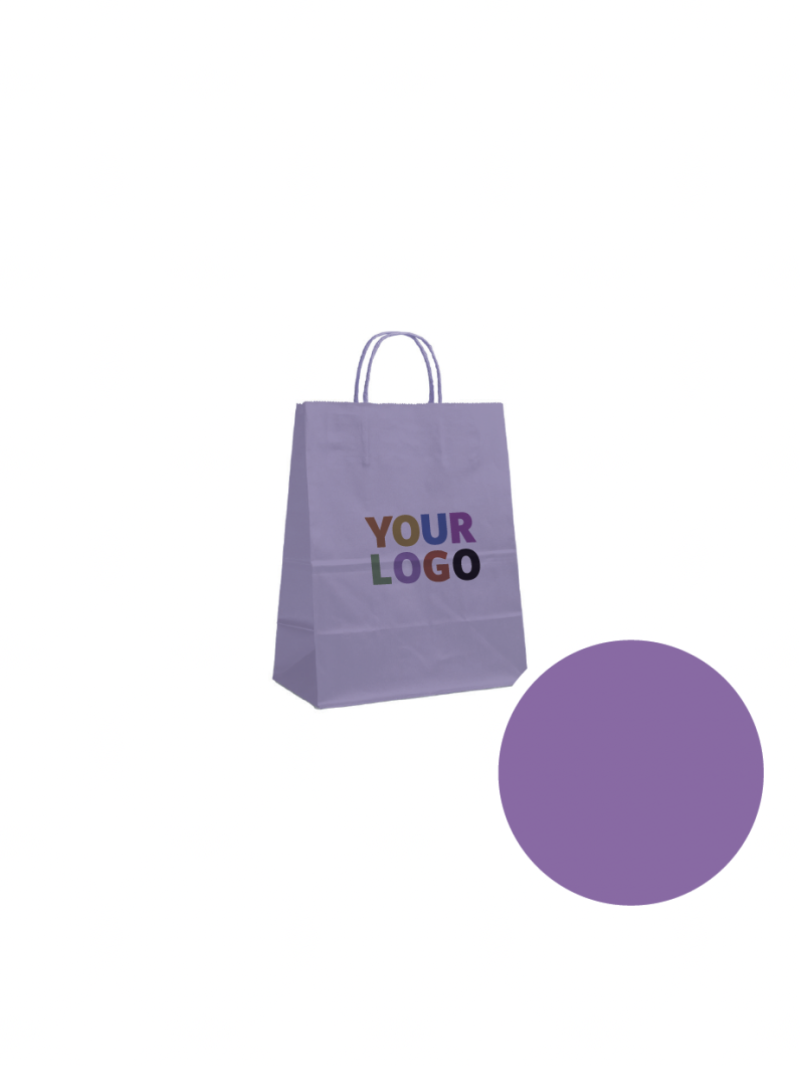 Paper Bags – Lavender S (18x8x22cm)