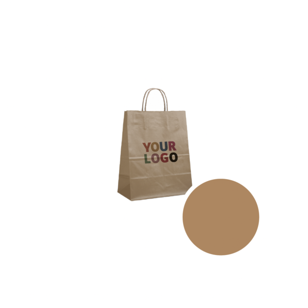 Paper Bags – Bronze S (18x8x22cm)