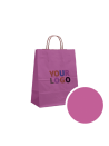 SAC PAPIER ROSE M (22x10x31cm)