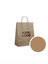 SAC PAPIER BRONZE M (22x10x31cm)