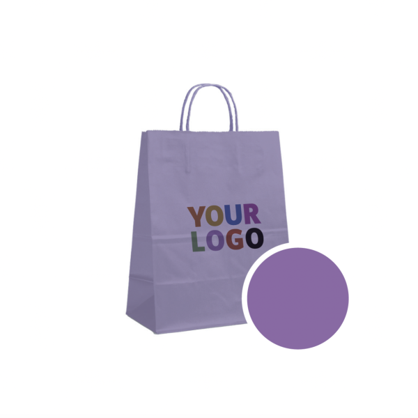 SAC PAPIER LAVENDE L (32x12x41cm)